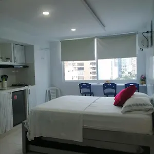 Estudio Tipo Loft Amoblado En Bocagrande 801a Apartamento